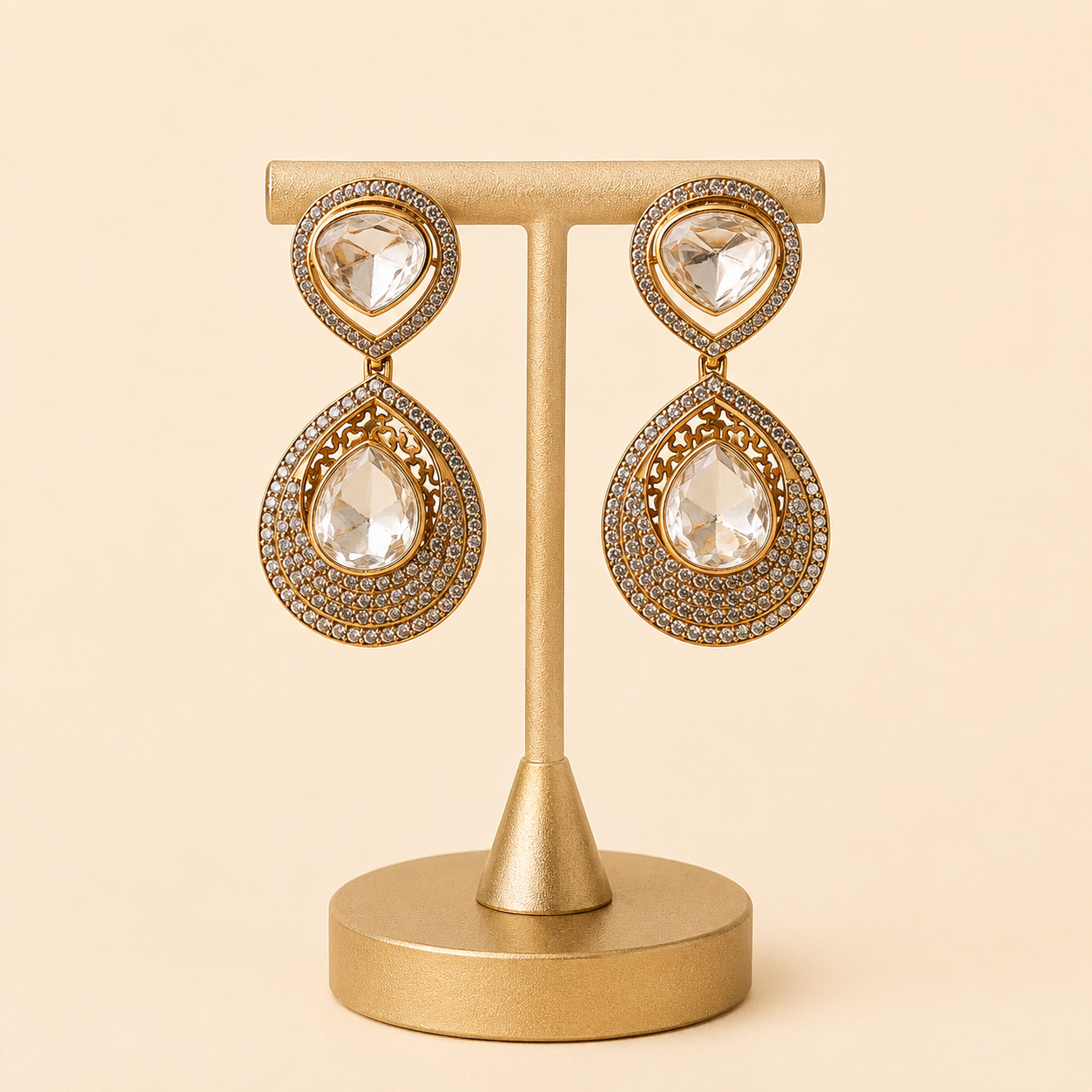 Teardrop Statement Earrings