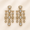 Rani Leaf Drop  Earrings