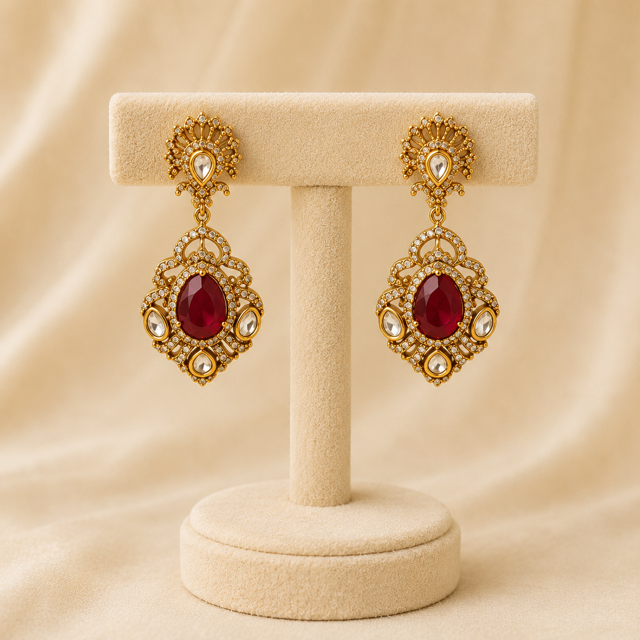 Noor-e-Ruby necklace