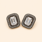 Black Choker American Diamond Necklace