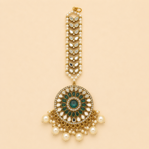 Dark Green necklace set