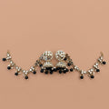 Earring with Sahara ear chain (multiple colour options)