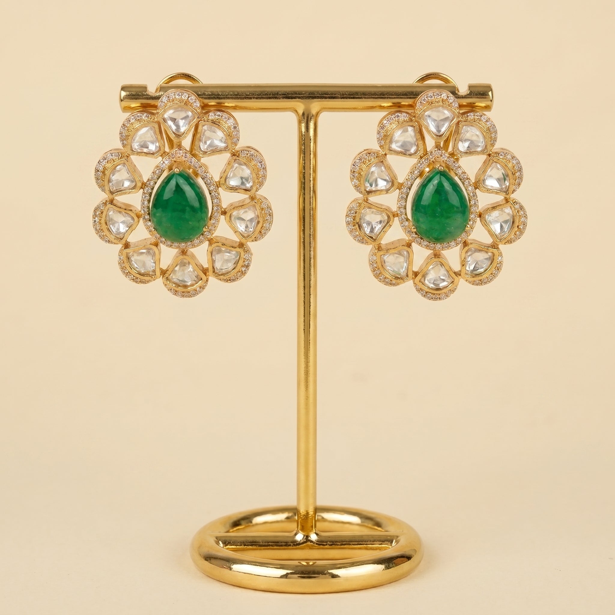 Emerald Noor Studs
