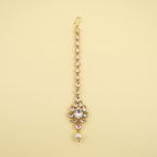 Kundan Earrings with tikka