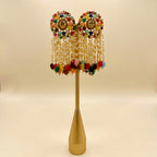 Tassle earrings (multiple colour options)