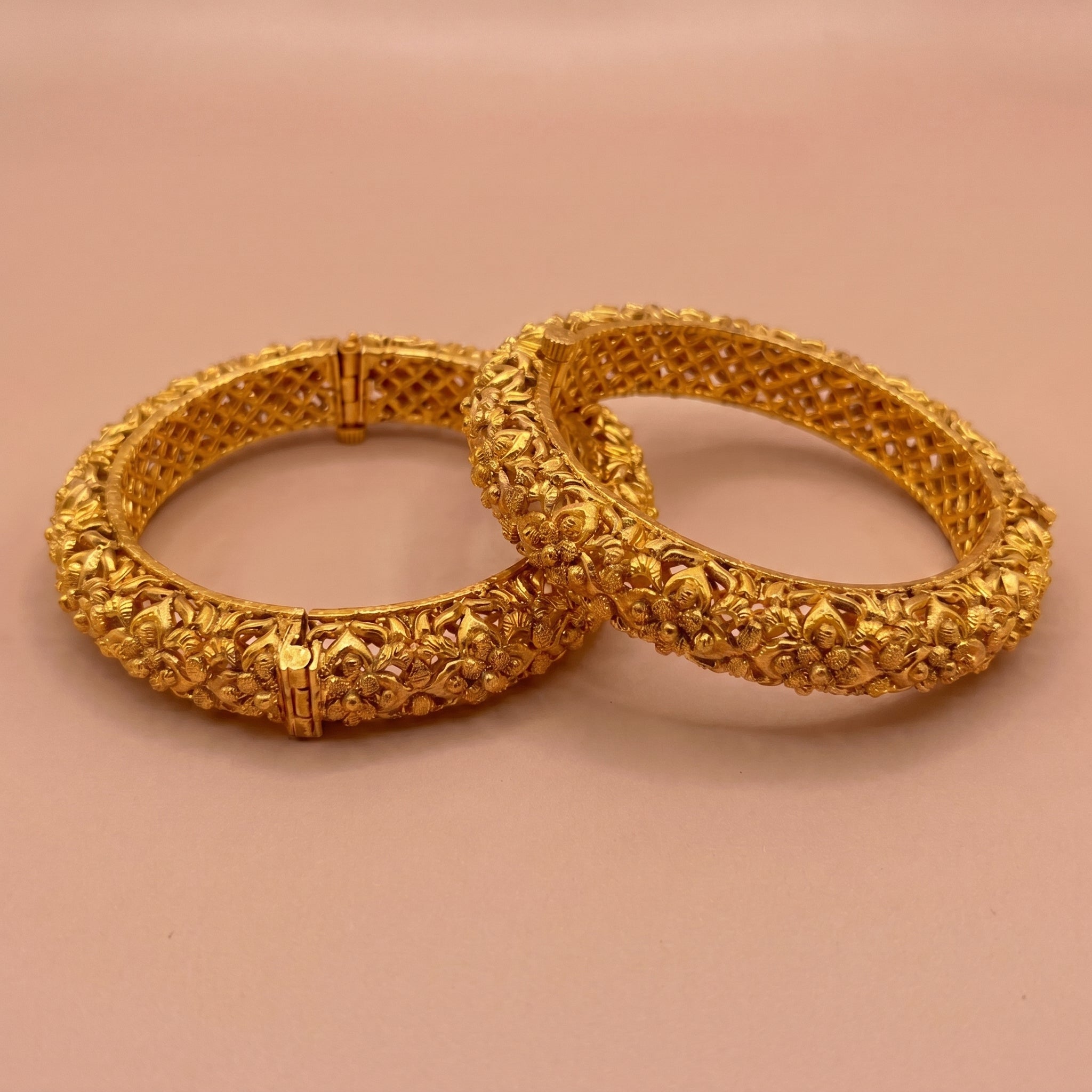 Antique gold bangles