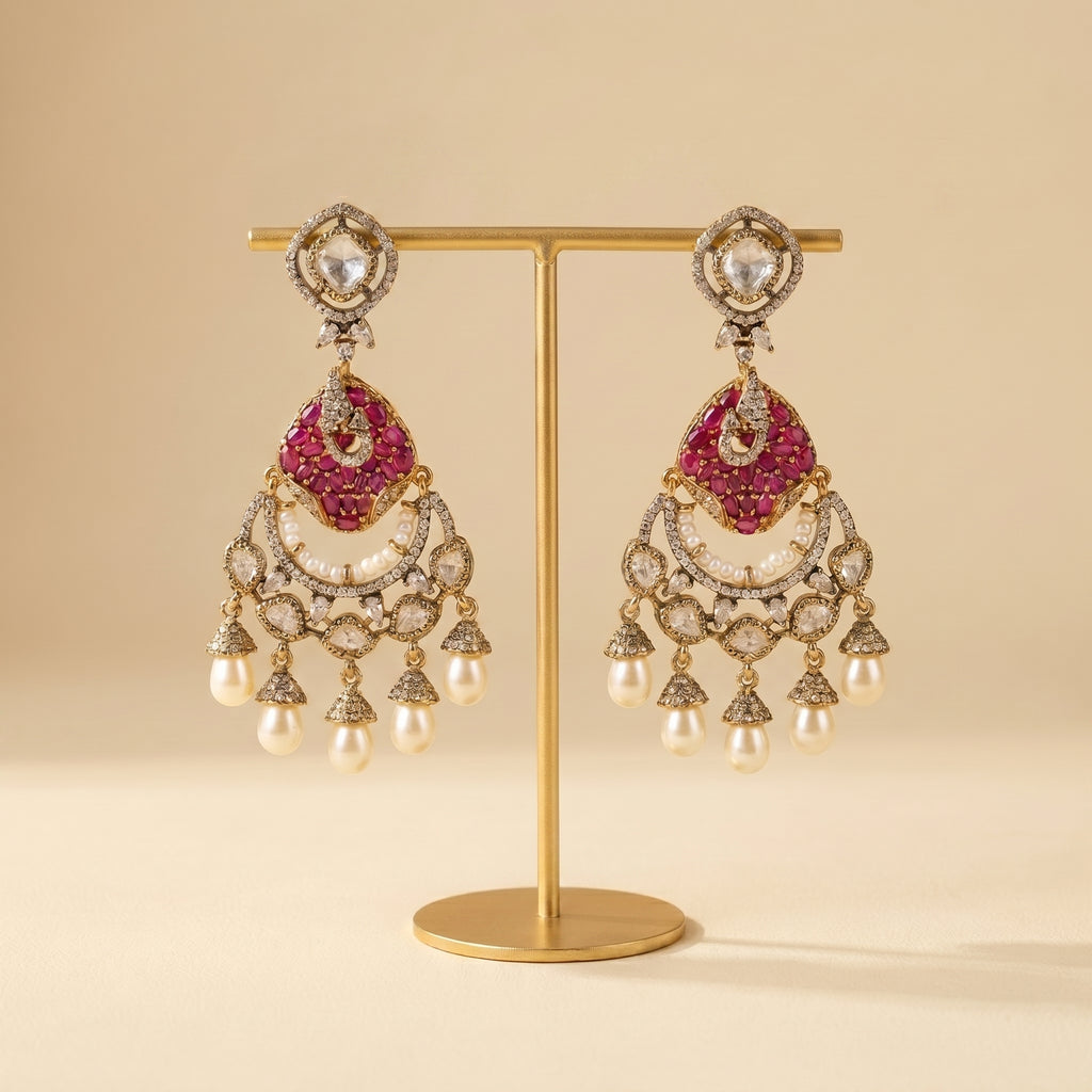 Gulnaar Pearl Earrings
