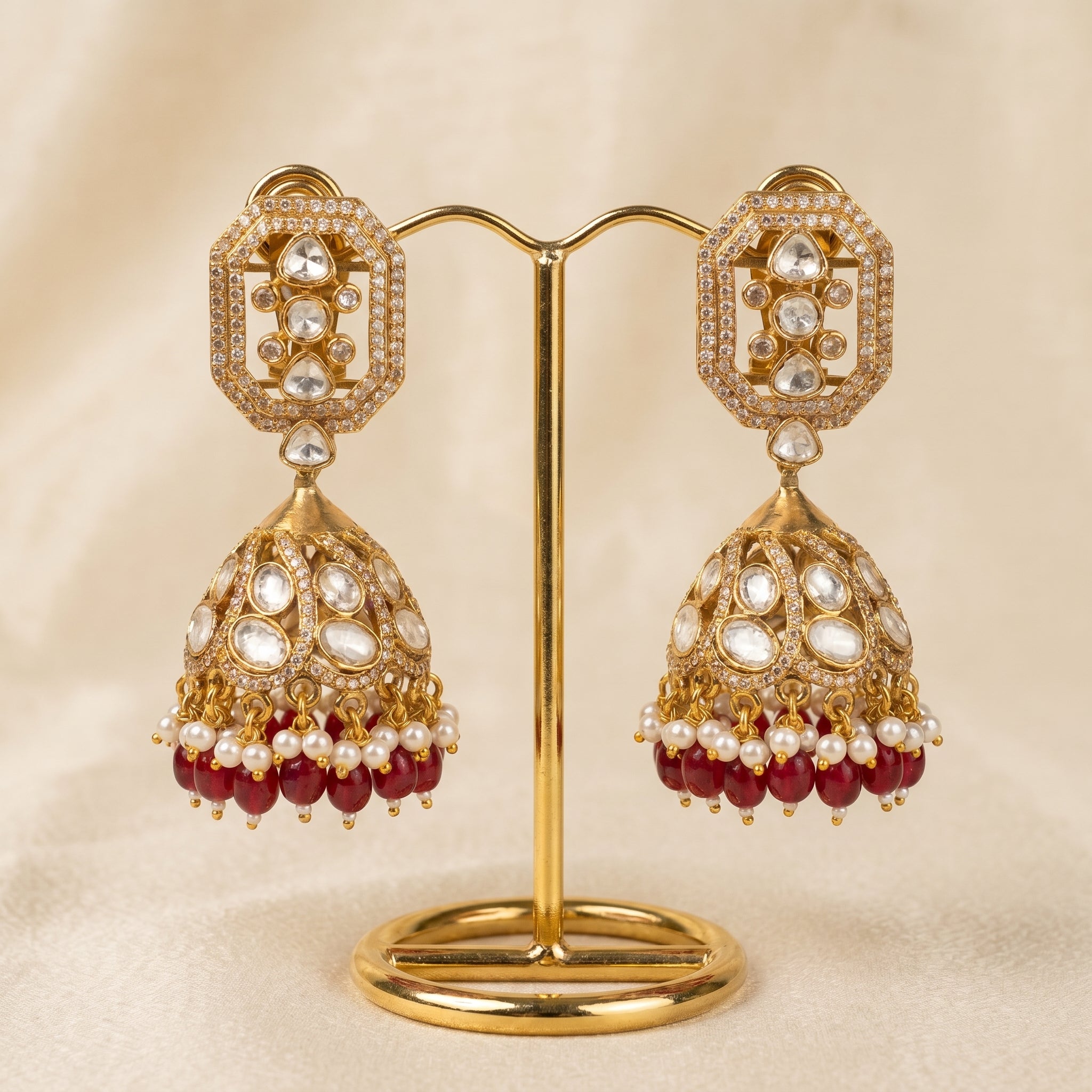 Noor-e-Ruby Jhumkas
